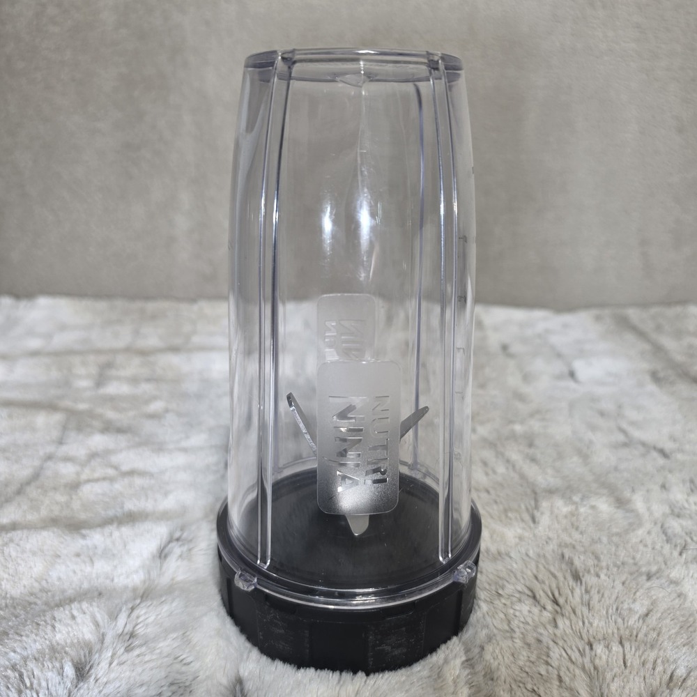 Nutri Ninja 24 Oz Single Serve Blender Cup with Blade Assembly Replacement